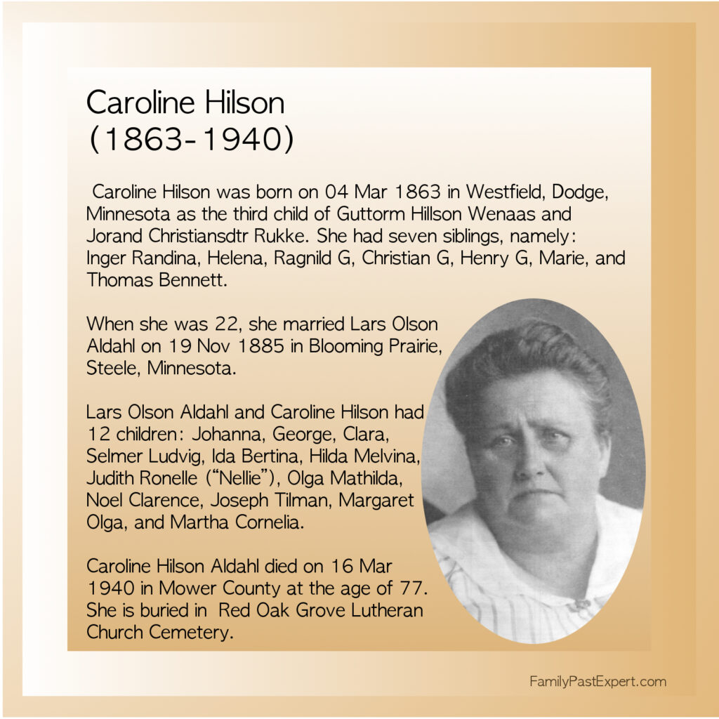 Caroline HIlson (1863-1940)