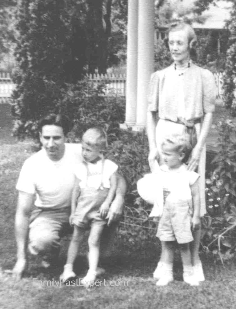 1940ca-Krueger_Norman-and-Sally-family (W)