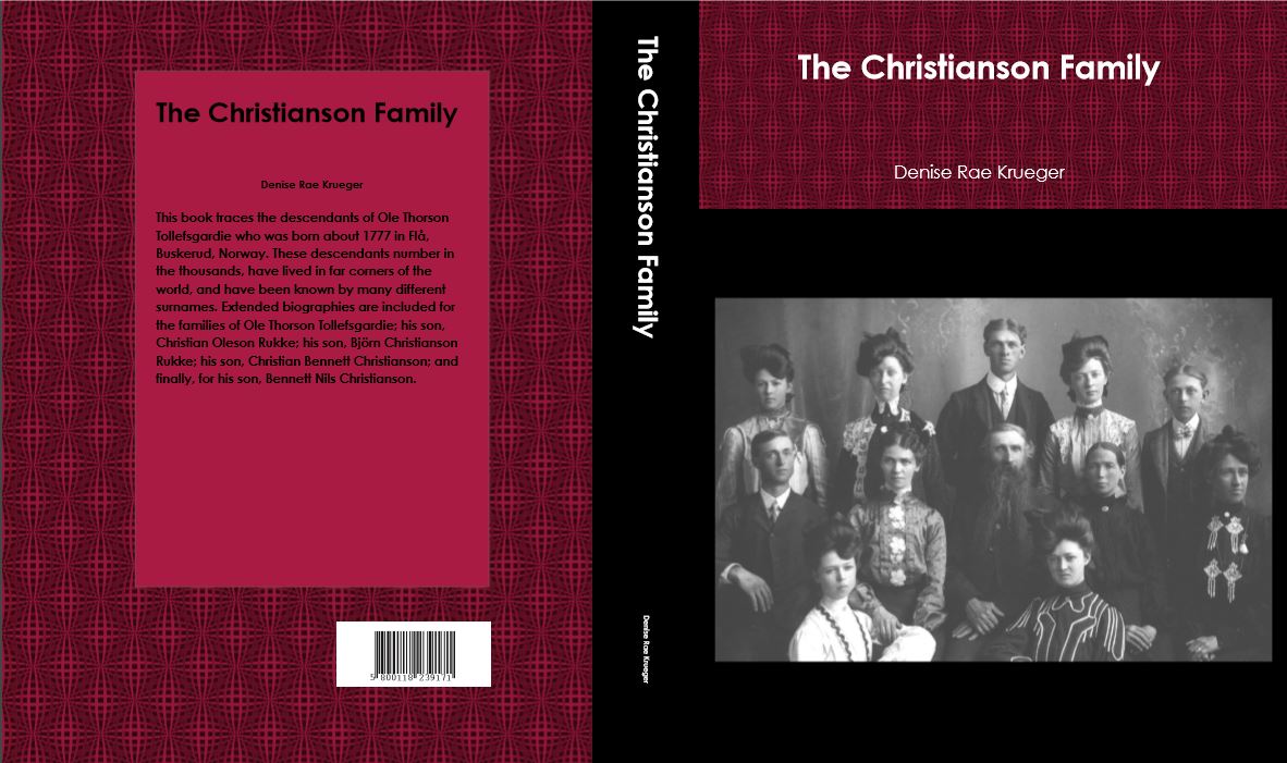 The Christianson book is ready