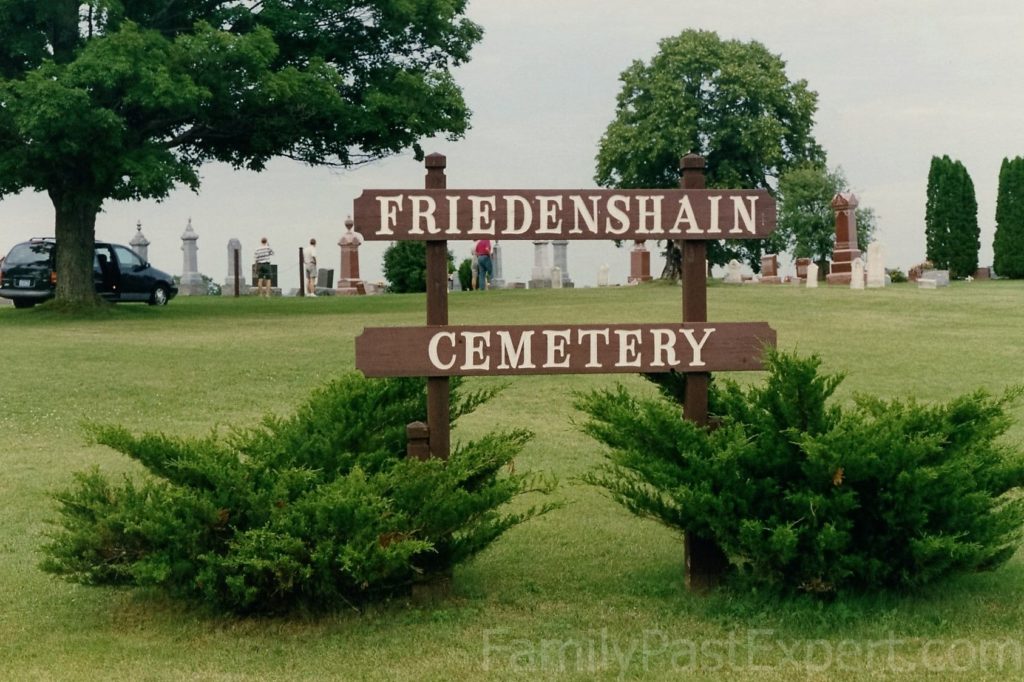 Friedenshain Cemetery.