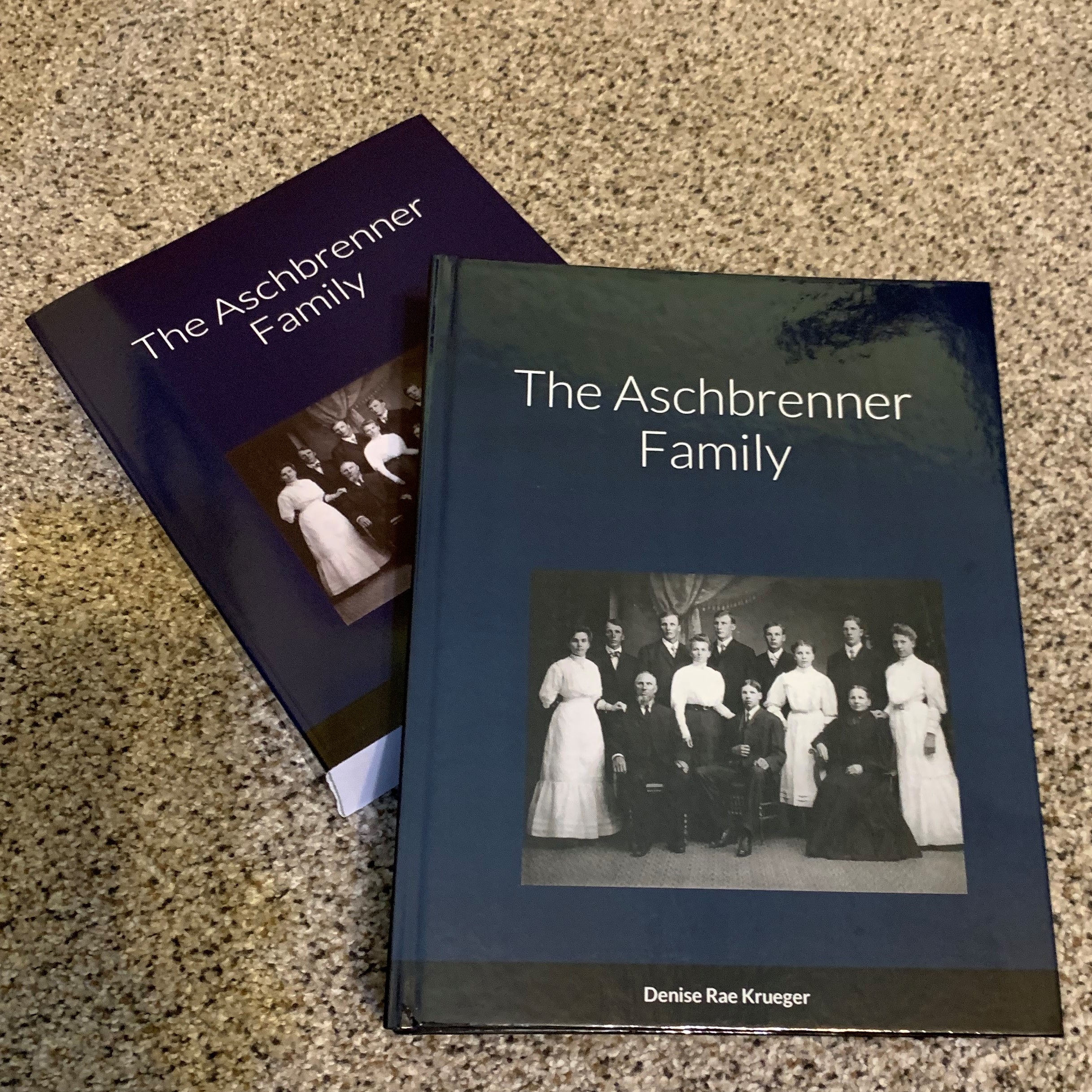 The Aschbrenner Family book is finished!