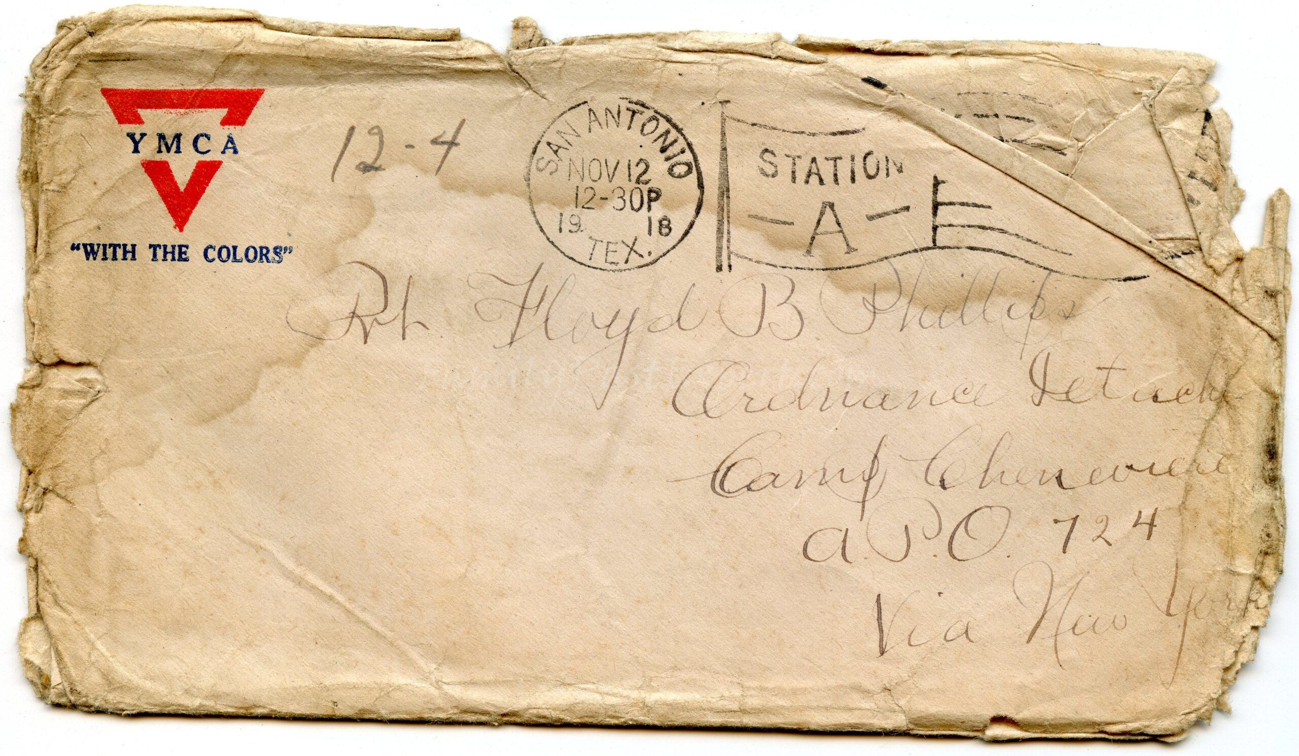 10 November 1918 Letter from Albert