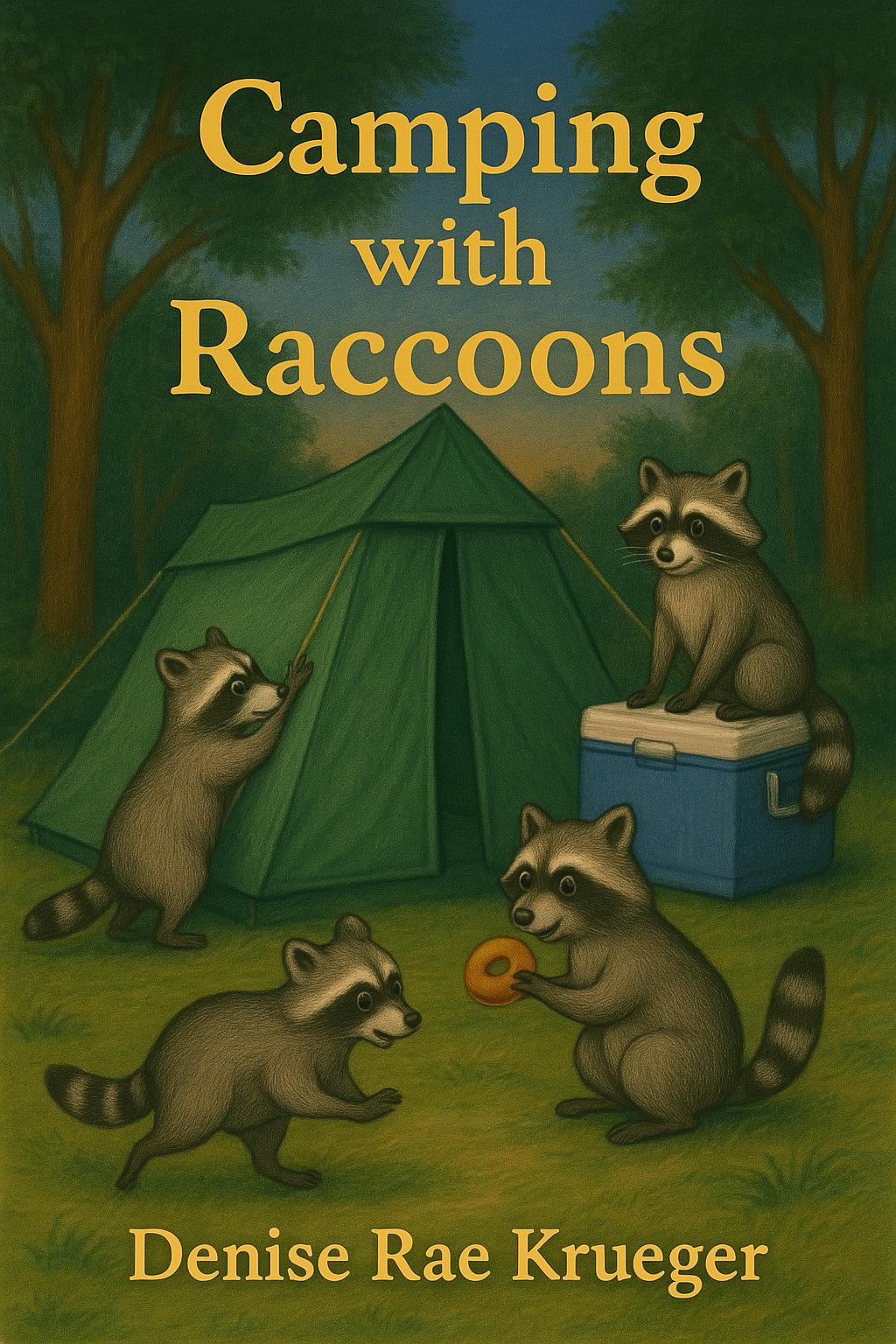 Read my new storybook, “Camping with Raccoons”